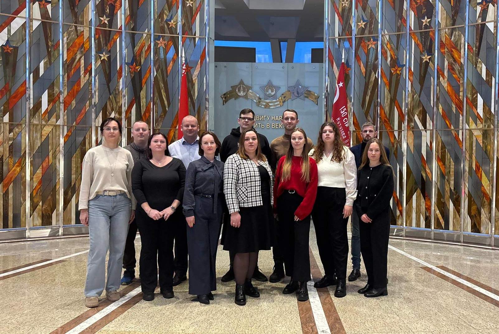 Коллектив РУП «ЦНИИКИВР» посетил Музей истории Великой Отечественной войны
