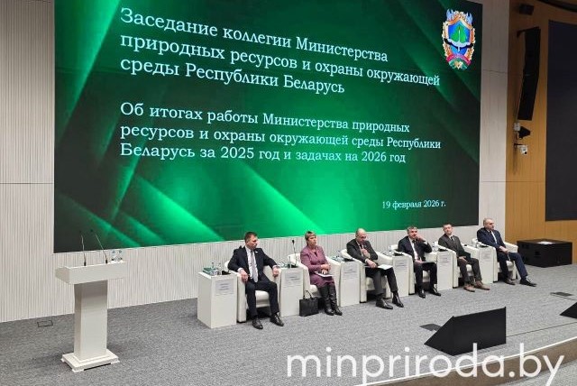 Состоялась итоговая коллегия Минприроды с рассмотрением результатов за 2025 год
